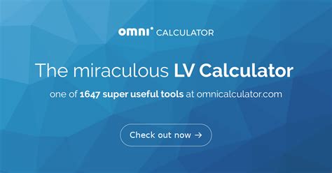 lv omni mass calculator.